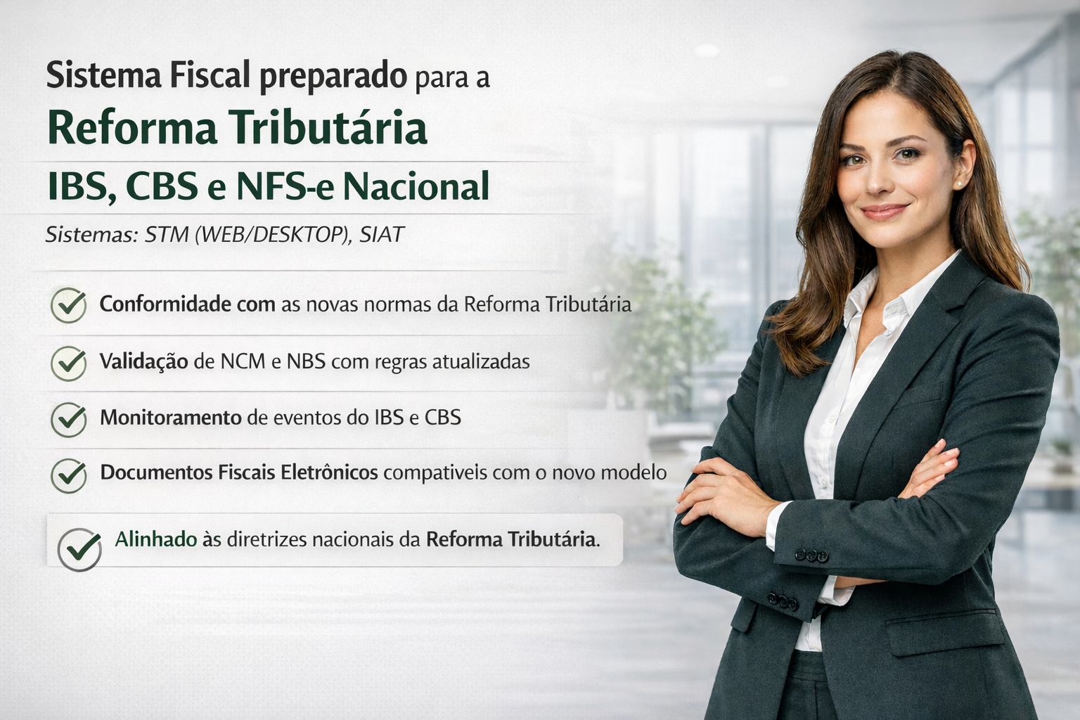 Sistema Fiscal - Reforma Tributária IBS, CBS e NFS-e Nacional